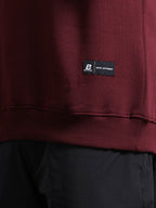 EASE ZIPPER SWEATSHIRT (MAROON)