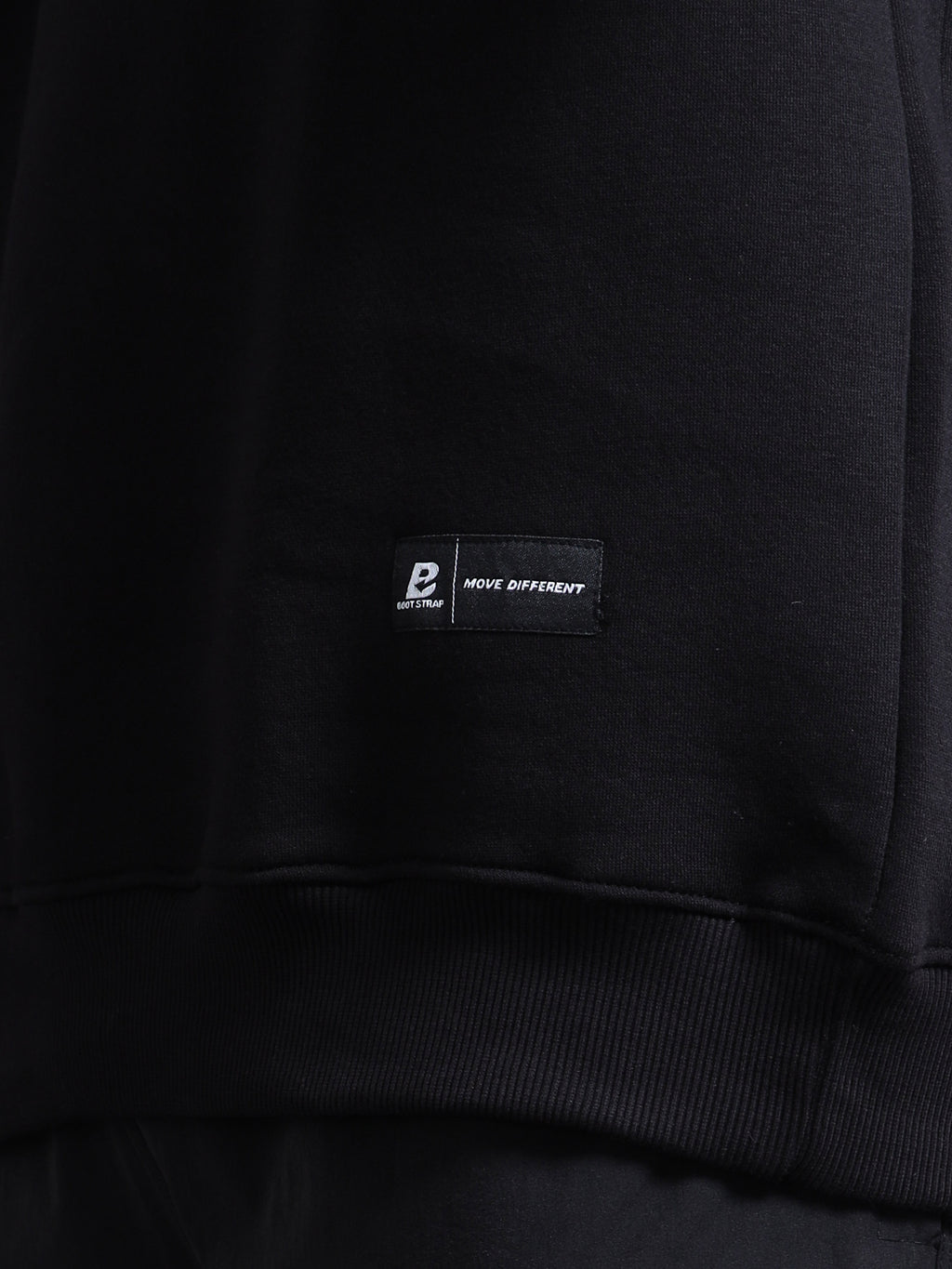 EASE ZIPPER SWEATSHIRT (BLACK)
