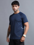 MOVE T-SHIRT (NAVY BLUE)