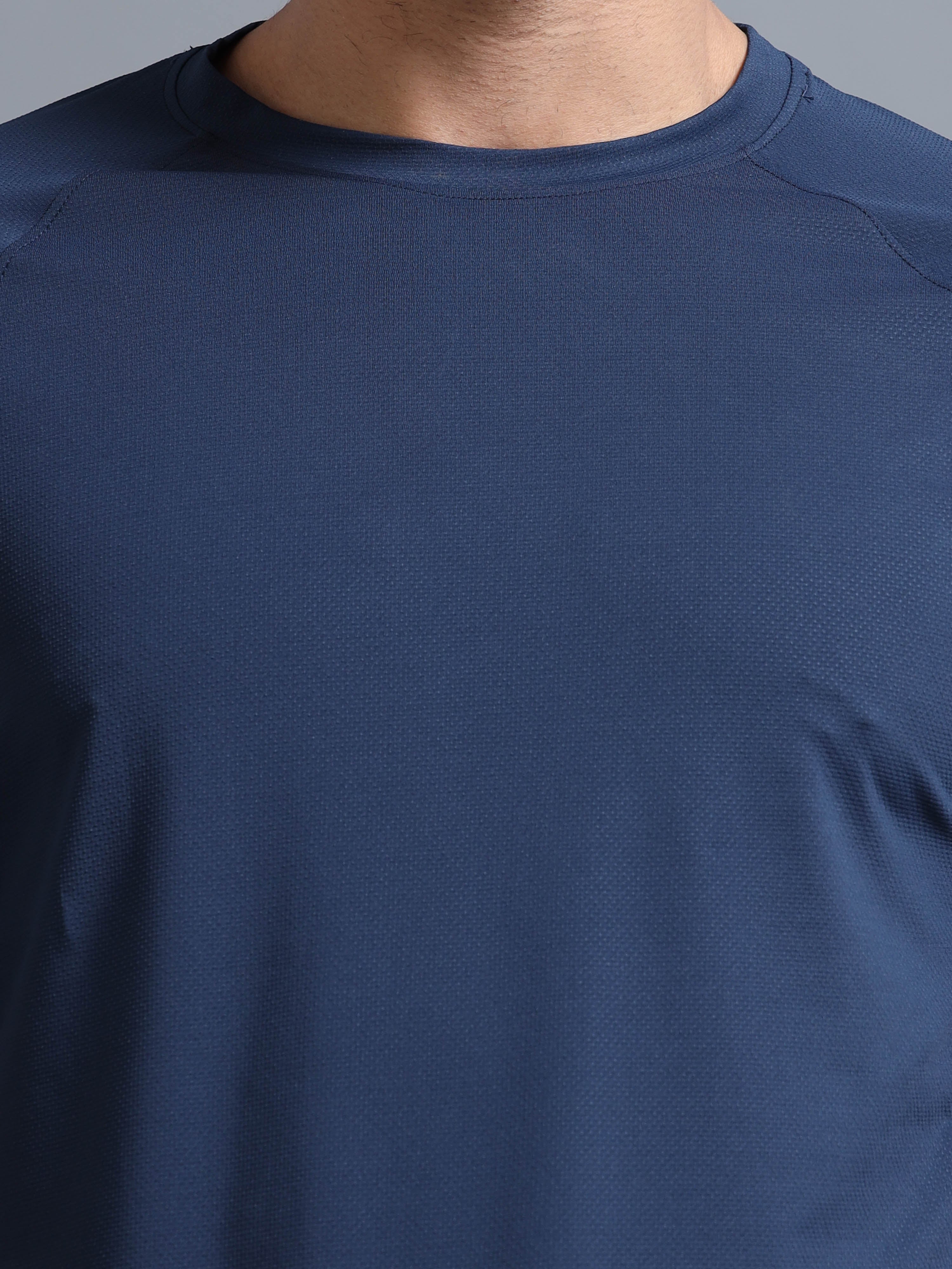 MOVE T-SHIRT (NAVY BLUE)