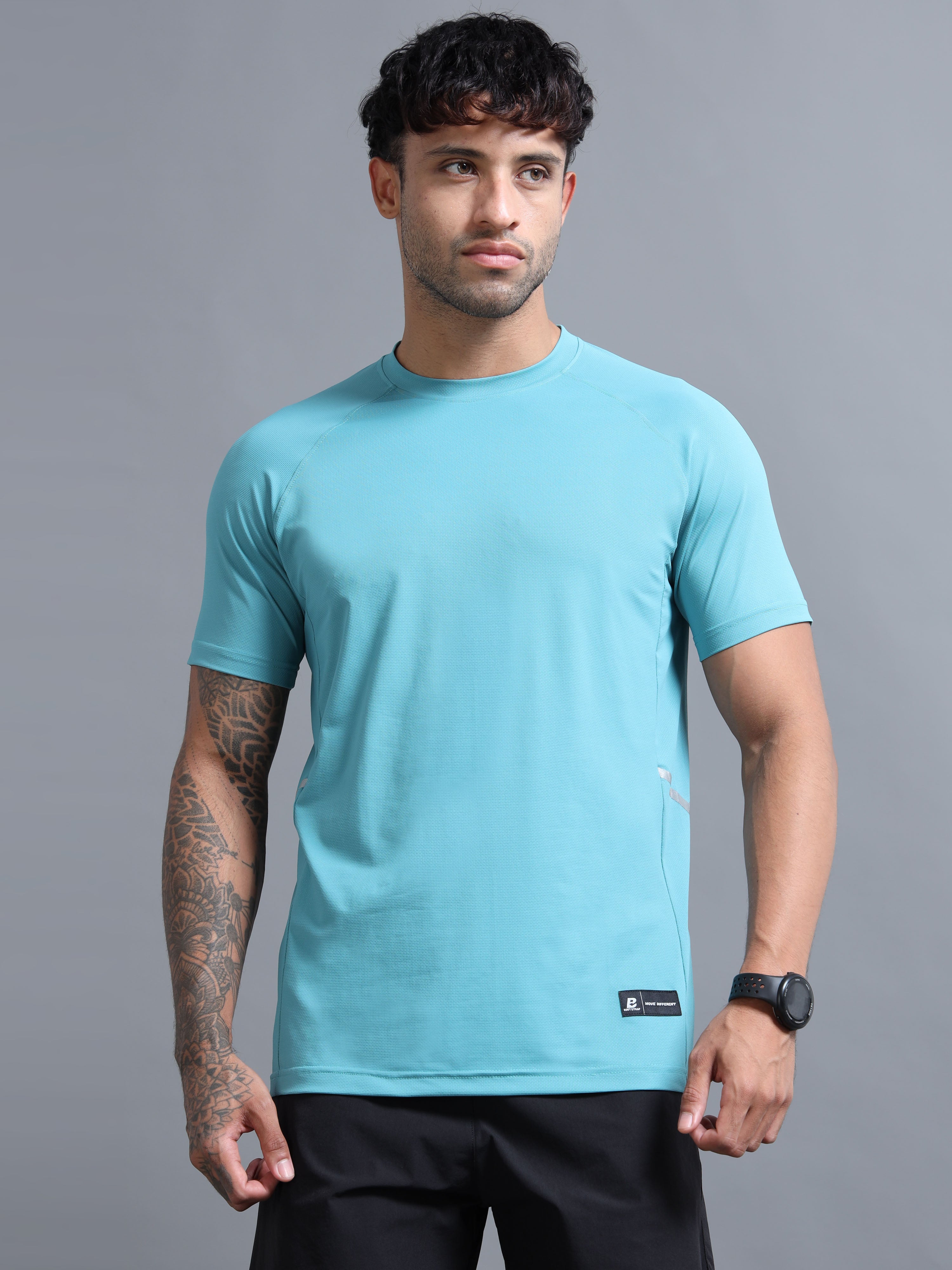 MOVE T-SHIRT (WATERFALL BLUE)