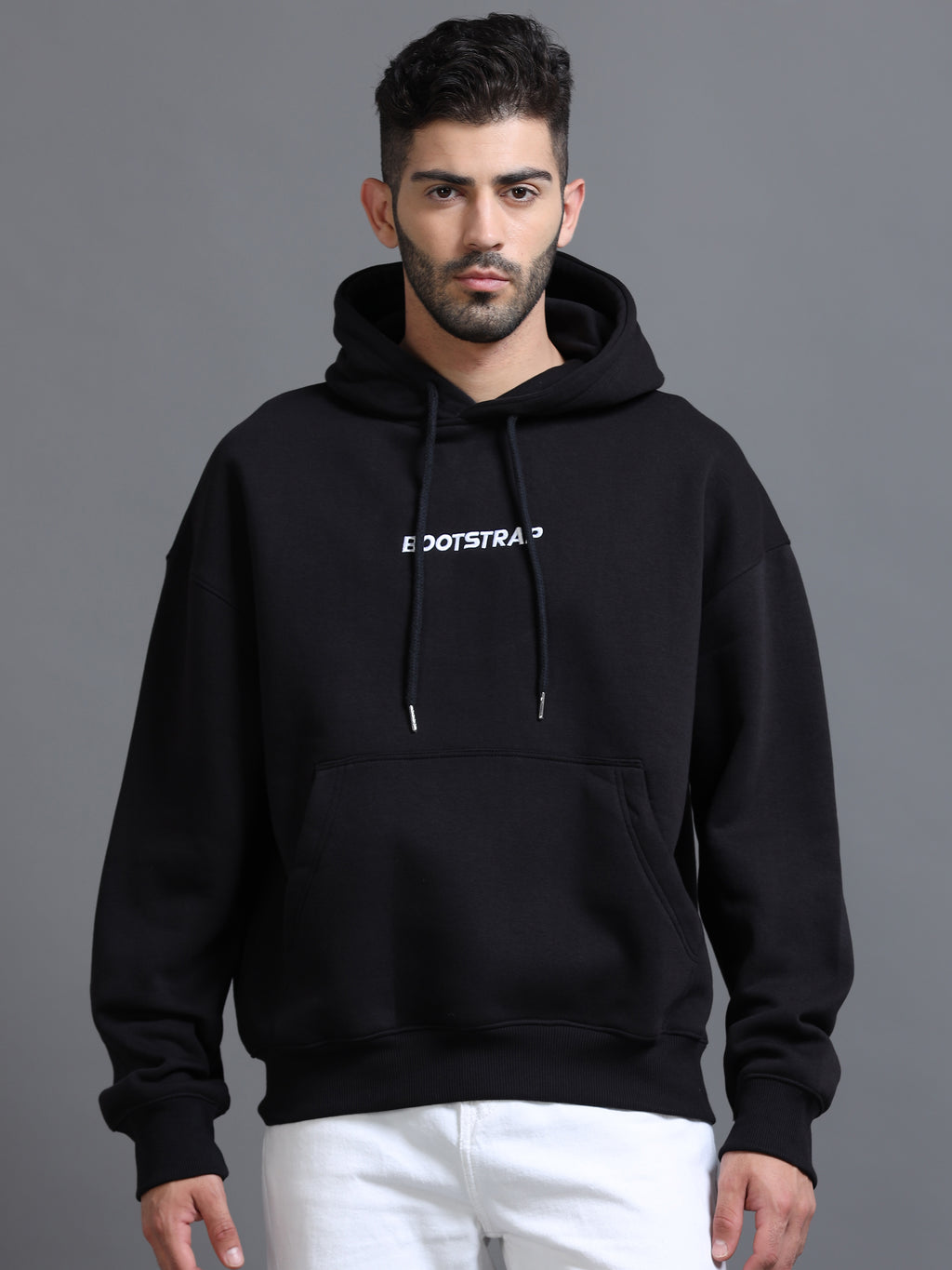 EASE OVERSIZED HOODIE (BLACK)