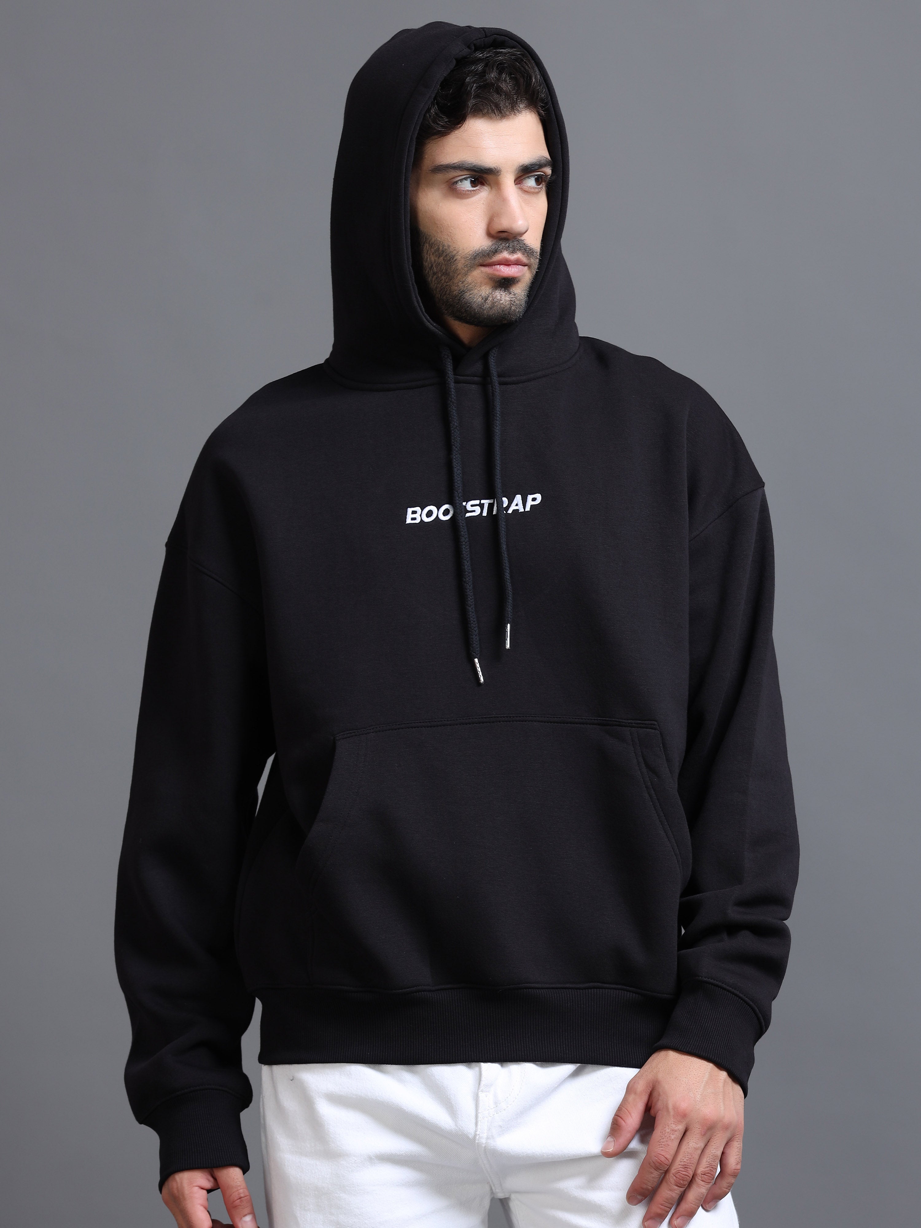 EASE OVERSIZED HOODIE (BLACK)