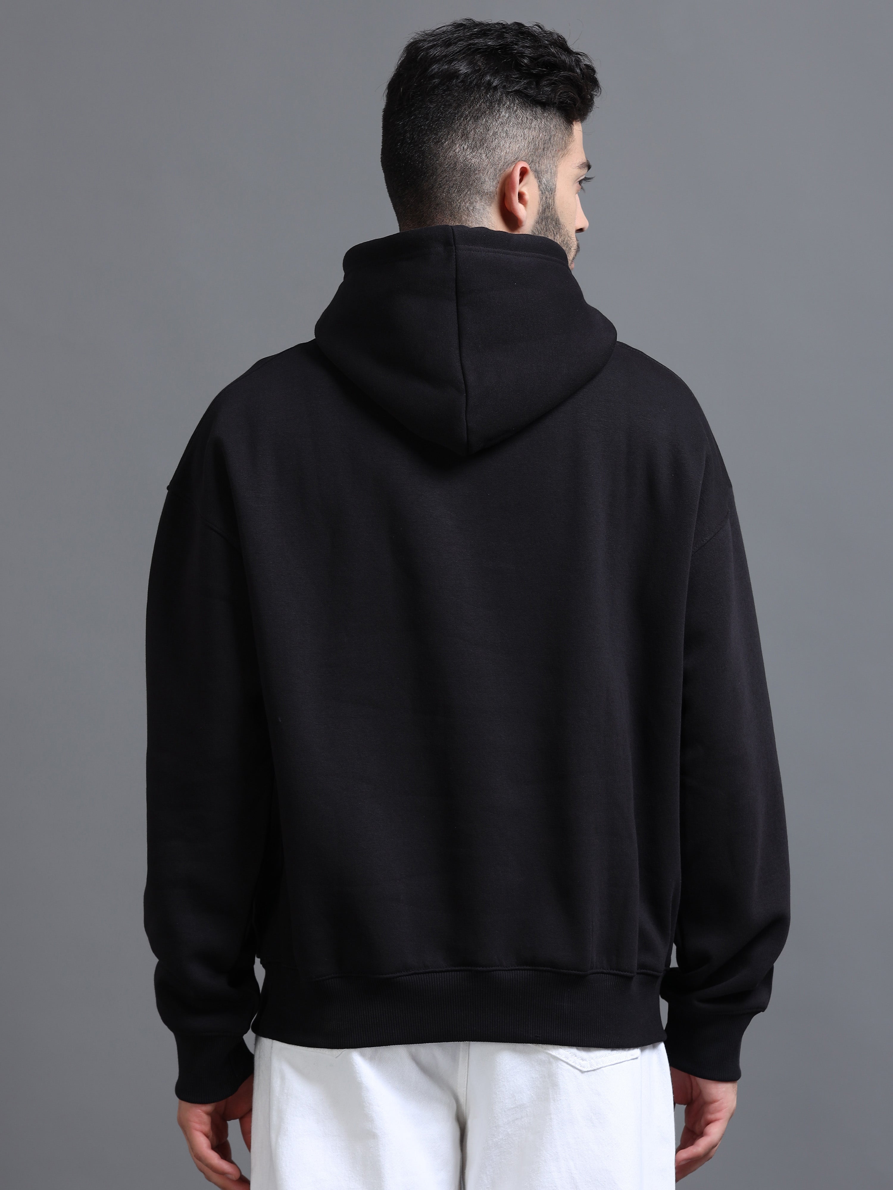 EASE OVERSIZED HOODIE (BLACK)