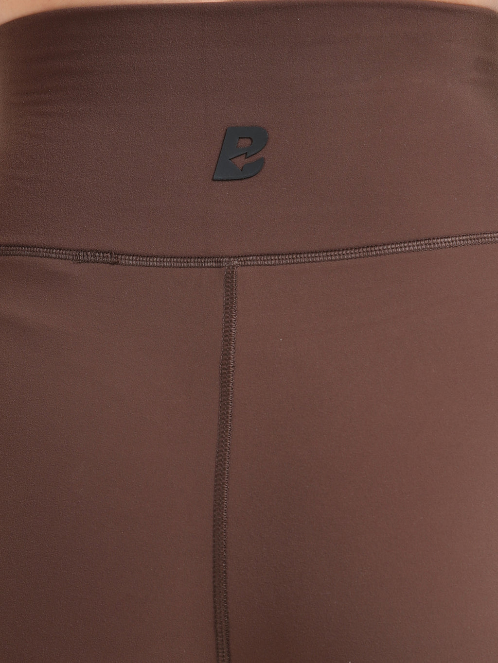 FLOW BROWN HIGH WAIST FLARED LEGGINGS