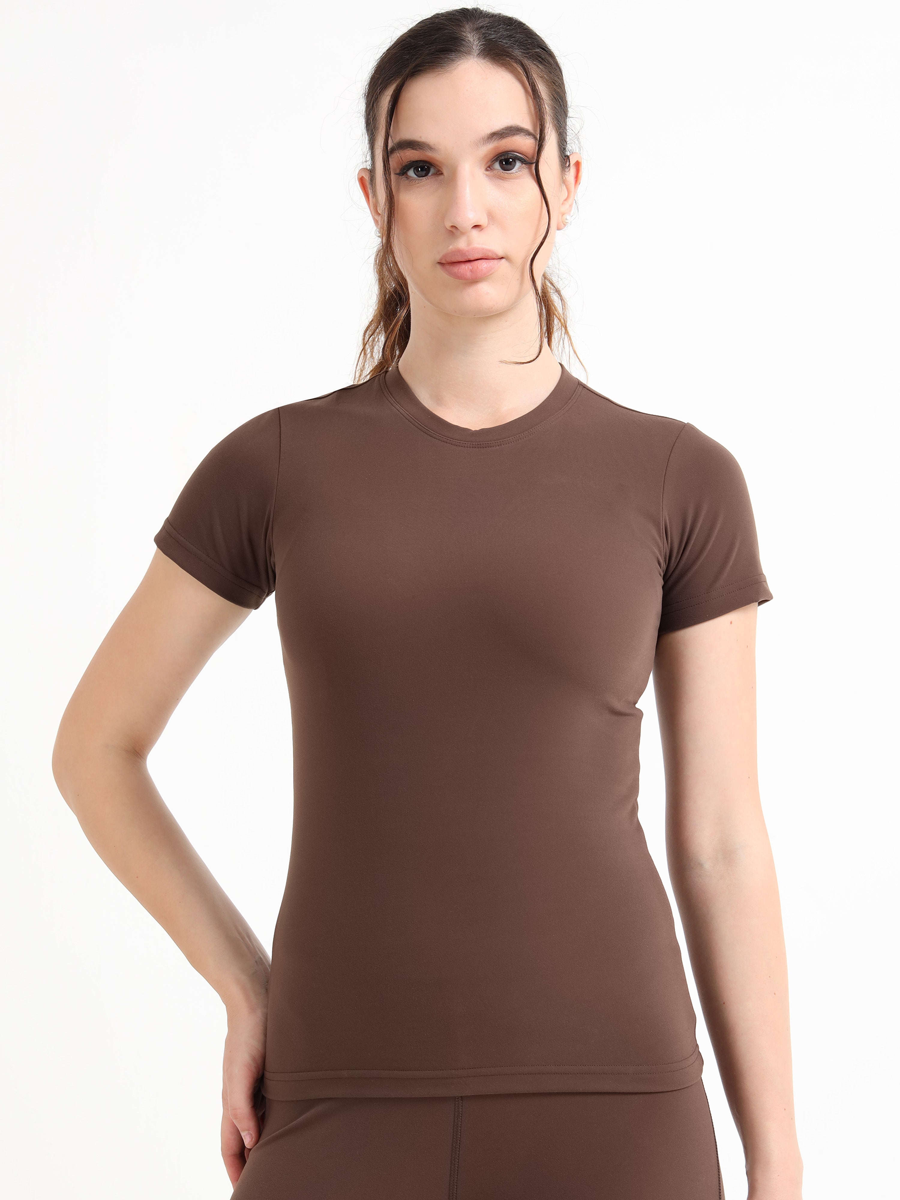 CHOCO BROWN T-SHIRT