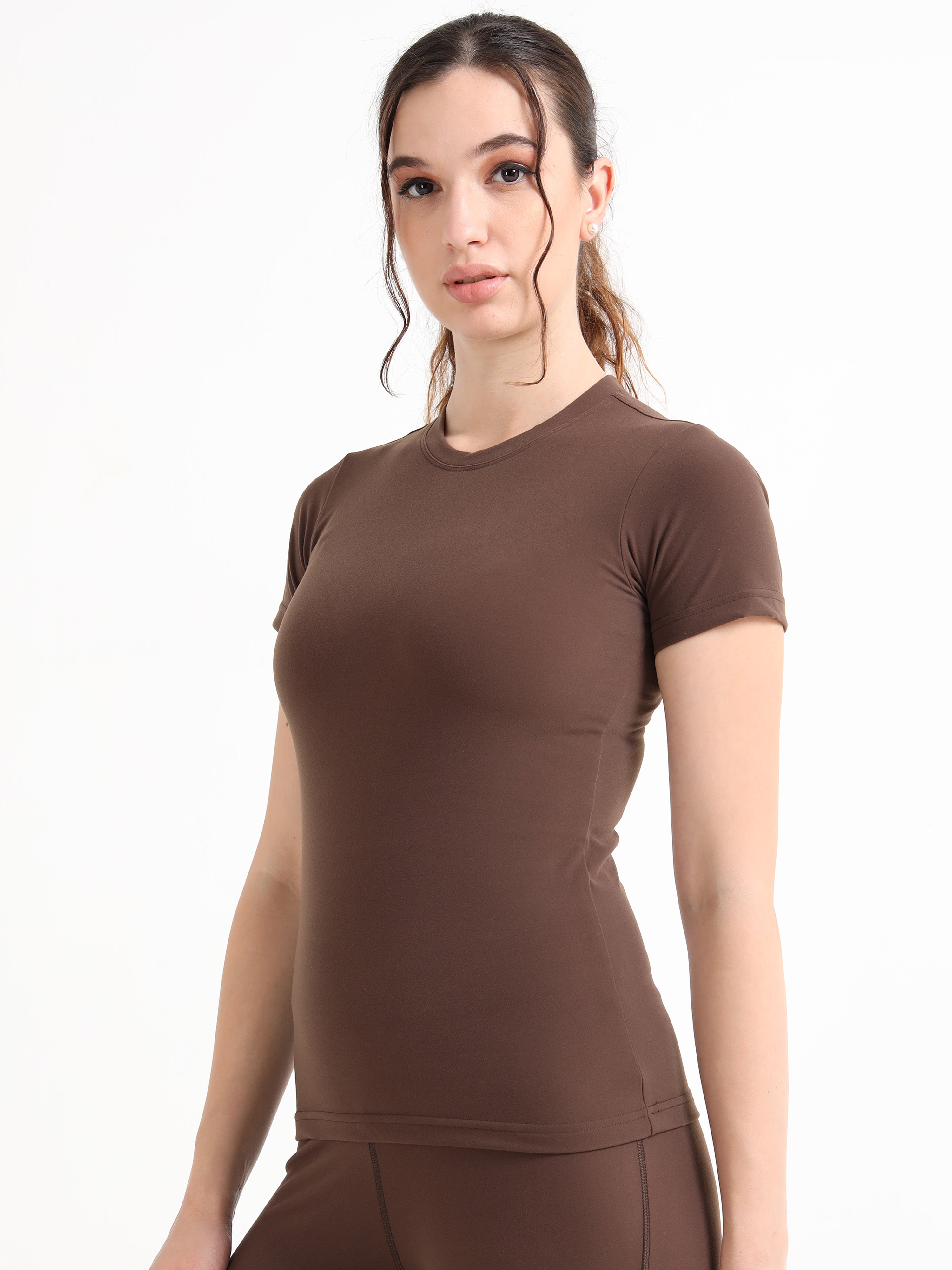 CHOCO BROWN T-SHIRT