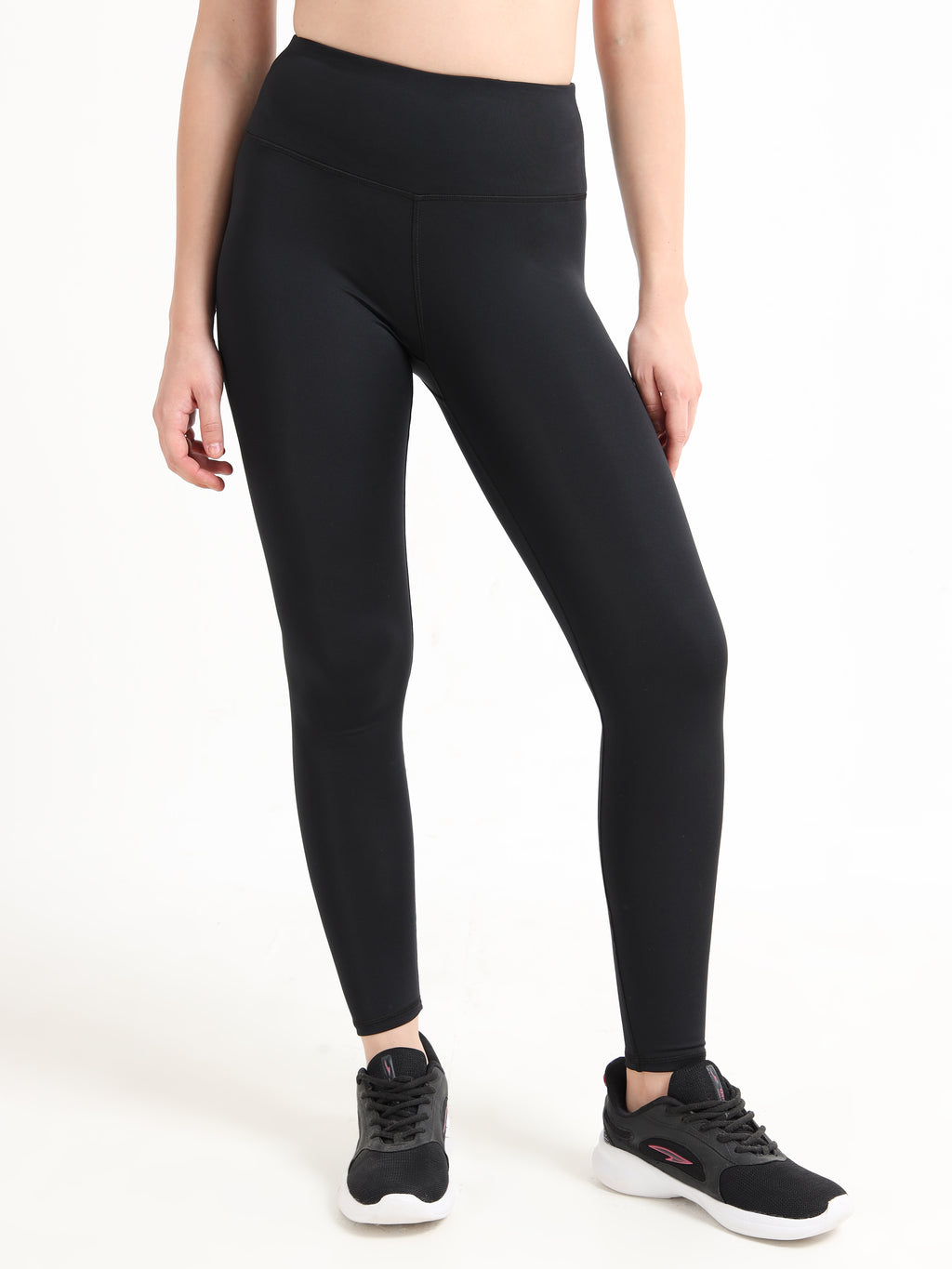 FLOW BLACK HIGH WAIST LEGGINGS