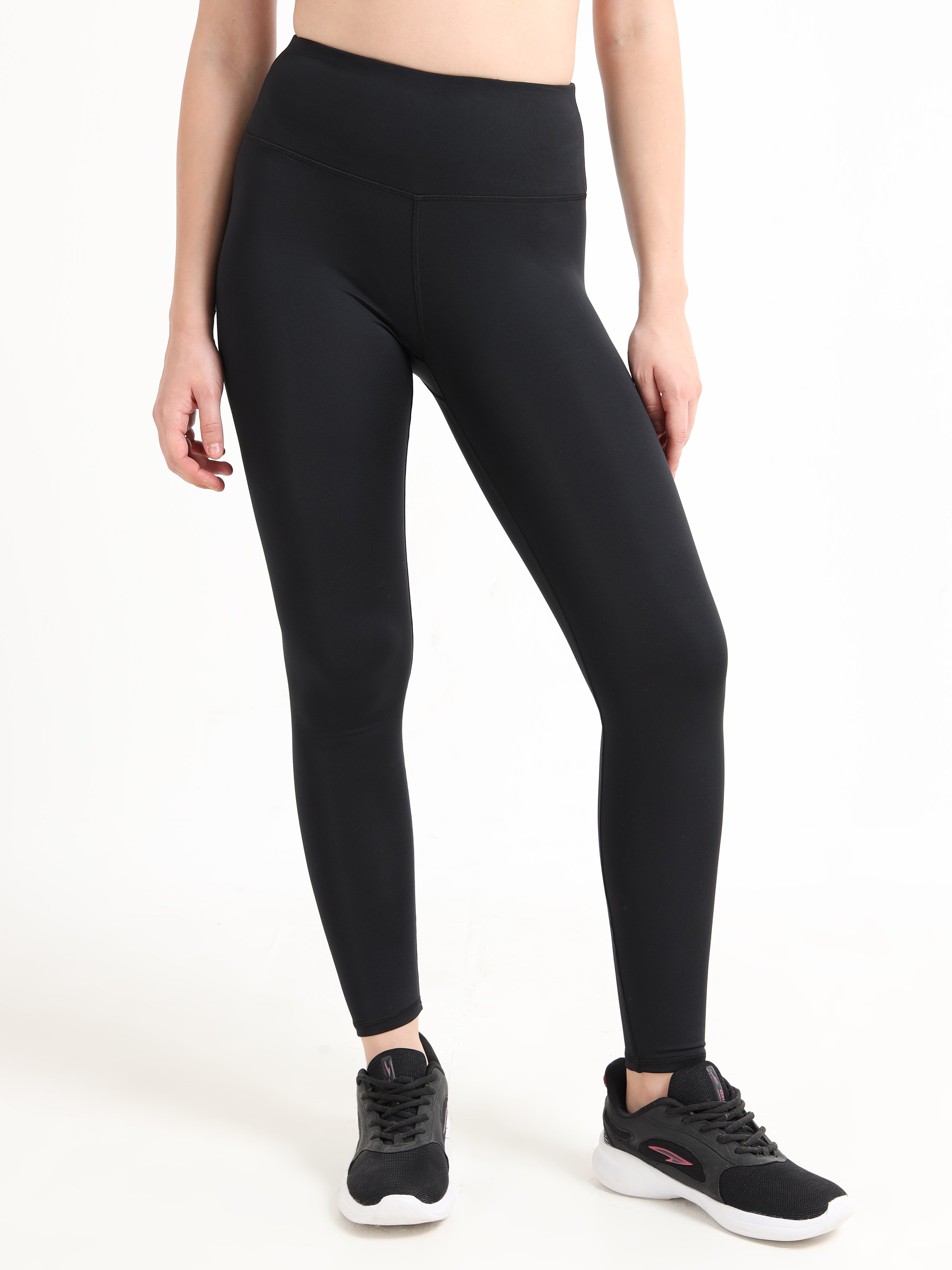 FLOW BLACK HIGH WAIST LEGGINGS