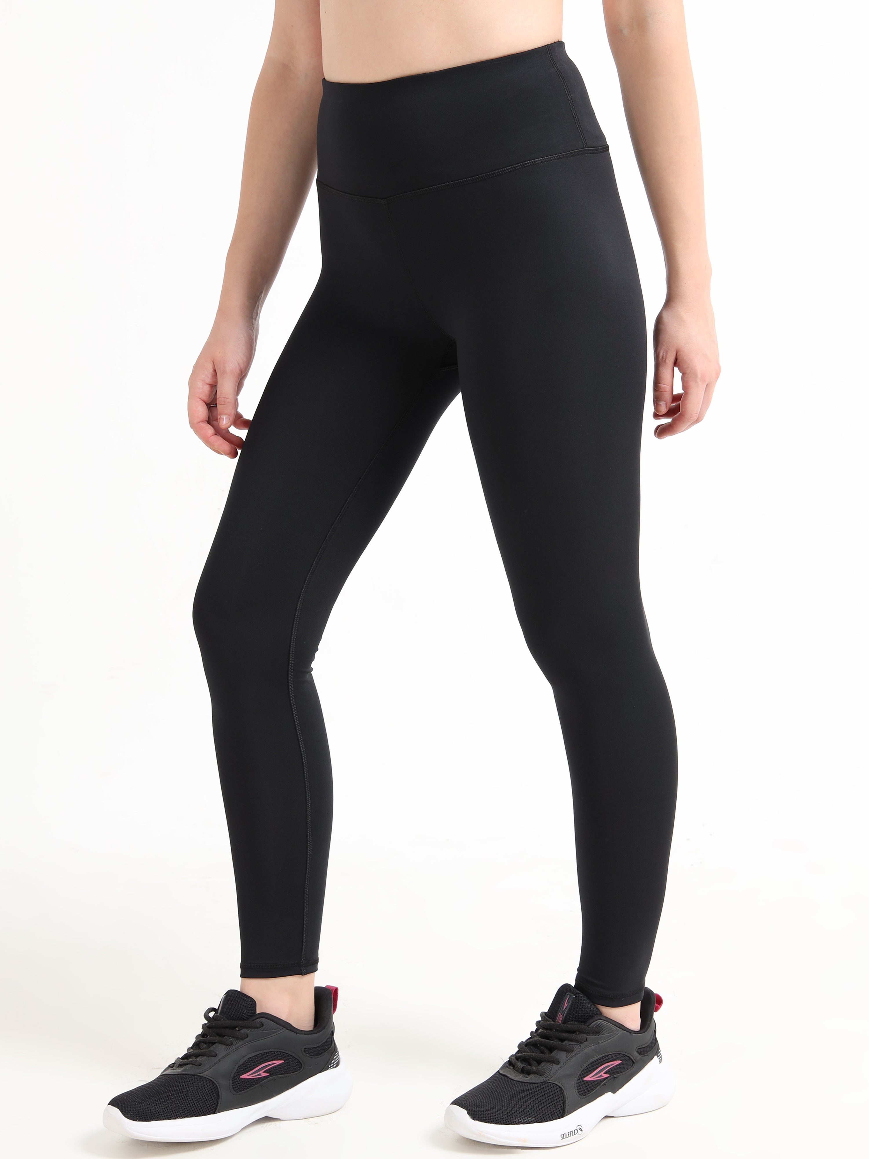 FLOW BLACK HIGH WAIST LEGGINGS