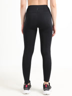 FLOW BLACK HIGH WAIST LEGGINGS