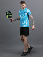 Performance T-Shirt – Blue (Moisture-Wicking Fabric)