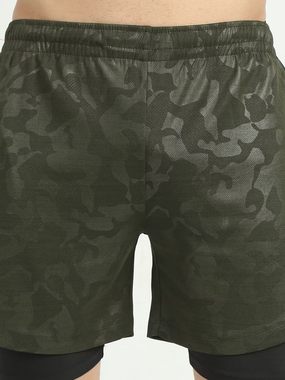 BS MOVE SHORTS (DARK GREEN)