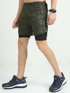BS MOVE SHORTS (DARK GREEN)