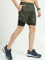 BS MOVE SHORTS (DARK GREEN)