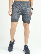 BS MOVE SHORTS (CAMO GREY)