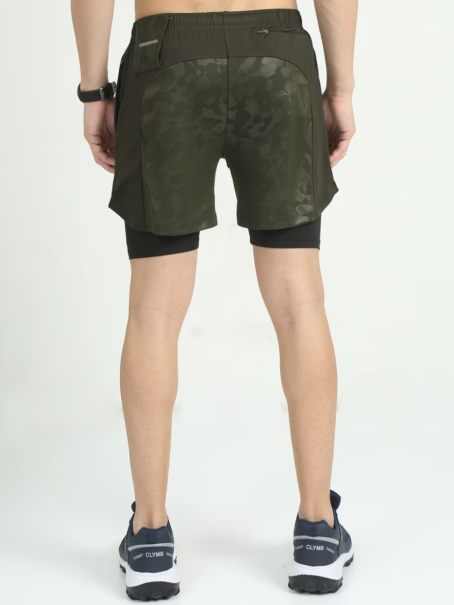 BS MOVE SHORTS (DARK GREEN)