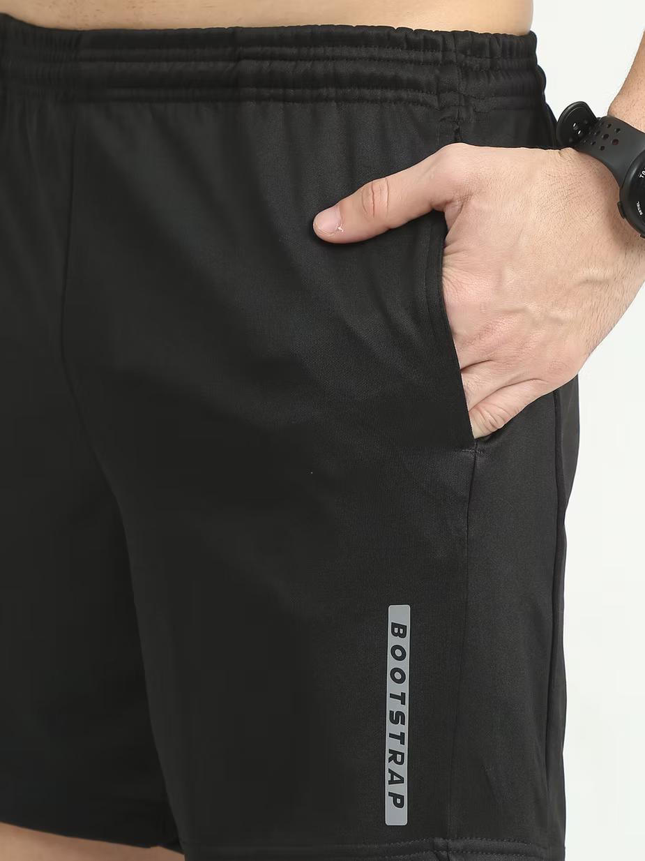 ACTIVE BS STEPUP SHORTS (BLACK)