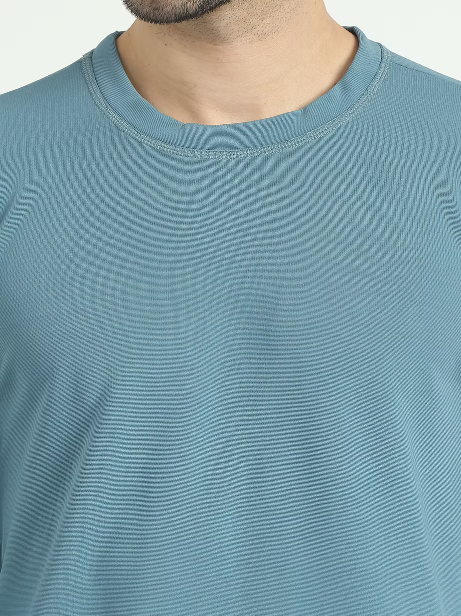 BS MOVE TEE (TEAL BLUE)