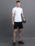 Stride T-Shirt – Black (Nylon-Spandex Blend)