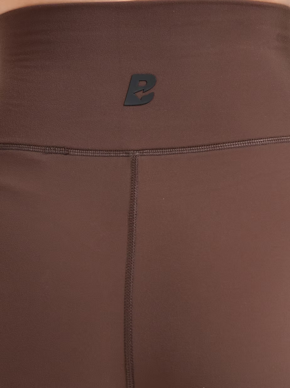 CHOCO BROWN HIGH WAIST FLARE PANTS