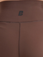 CHOCO BROWN HIGH WAIST FLARE PANTS